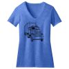 Women's Perfect Blend ® CVC V Neck Tee Thumbnail