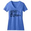 Women's Perfect Blend ® CVC V Neck Tee Thumbnail