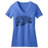 Women's Perfect Blend ® CVC V Neck Tee Thumbnail