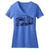 Women's Perfect Blend ® CVC V Neck Tee Thumbnail