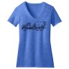 Women's Perfect Blend ® CVC V Neck Tee Thumbnail