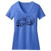 Women's Perfect Blend ® CVC V Neck Tee Thumbnail