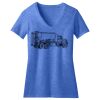 Women's Perfect Blend ® CVC V Neck Tee Thumbnail