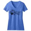 Women's Perfect Blend ® CVC V Neck Tee Thumbnail