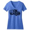 Women's Perfect Blend ® CVC V Neck Tee Thumbnail