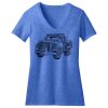 Women's Perfect Blend ® CVC V Neck Tee Thumbnail