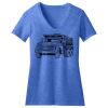 Women's Perfect Blend ® CVC V Neck Tee Thumbnail