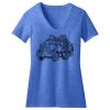 Women's Perfect Blend ® CVC V Neck Tee Thumbnail
