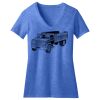Women's Perfect Blend ® CVC V Neck Tee Thumbnail