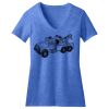 Women's Perfect Blend ® CVC V Neck Tee Thumbnail