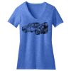 Women's Perfect Blend ® CVC V Neck Tee Thumbnail