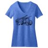 Women's Perfect Blend ® CVC V Neck Tee Thumbnail