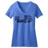 Women's Perfect Blend ® CVC V Neck Tee Thumbnail