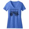Women's Perfect Blend ® CVC V Neck Tee Thumbnail