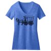 Women's Perfect Blend ® CVC V Neck Tee Thumbnail
