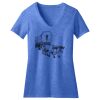 Women's Perfect Blend ® CVC V Neck Tee Thumbnail
