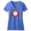 Women's Perfect Blend ® CVC V Neck Tee Thumbnail