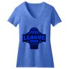 Women's Perfect Blend ® CVC V Neck Tee Thumbnail