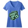 Women's Perfect Blend ® CVC V Neck Tee Thumbnail