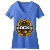 Women's Perfect Blend ® CVC V Neck Tee Thumbnail
