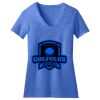 Women's Perfect Blend ® CVC V Neck Tee Thumbnail