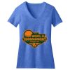 Women's Perfect Blend ® CVC V Neck Tee Thumbnail