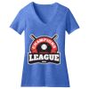 Women's Perfect Blend ® CVC V Neck Tee Thumbnail