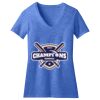 Women's Perfect Blend ® CVC V Neck Tee Thumbnail