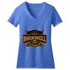Women's Perfect Blend ® CVC V Neck Tee Thumbnail