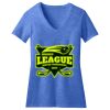 Women's Perfect Blend ® CVC V Neck Tee Thumbnail