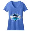 Women's Perfect Blend ® CVC V Neck Tee Thumbnail