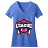 Women's Perfect Blend ® CVC V Neck Tee Thumbnail