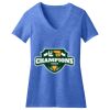 Women's Perfect Blend ® CVC V Neck Tee Thumbnail