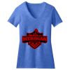 Women's Perfect Blend ® CVC V Neck Tee Thumbnail