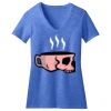 Women's Perfect Blend ® CVC V Neck Tee Thumbnail