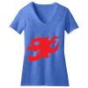 Women's Perfect Blend ® CVC V Neck Tee Thumbnail