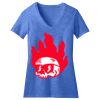 Women's Perfect Blend ® CVC V Neck Tee Thumbnail