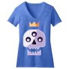 Women's Perfect Blend ® CVC V Neck Tee Thumbnail