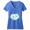 Women's Perfect Blend ® CVC V Neck Tee Thumbnail