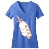 Women's Perfect Blend ® CVC V Neck Tee Thumbnail