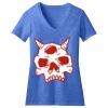 Women's Perfect Blend ® CVC V Neck Tee Thumbnail