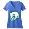 Women's Perfect Blend ® CVC V Neck Tee Thumbnail