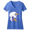 Women's Perfect Blend ® CVC V Neck Tee Thumbnail
