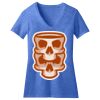 Women's Perfect Blend ® CVC V Neck Tee Thumbnail