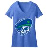 Women's Perfect Blend ® CVC V Neck Tee Thumbnail