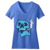 Women's Perfect Blend ® CVC V Neck Tee Thumbnail