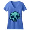 Women's Perfect Blend ® CVC V Neck Tee Thumbnail