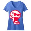 Women's Perfect Blend ® CVC V Neck Tee Thumbnail