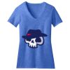 Women's Perfect Blend ® CVC V Neck Tee Thumbnail