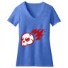 Women's Perfect Blend ® CVC V Neck Tee Thumbnail